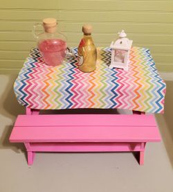 Our Generation Doll Picnic Table 