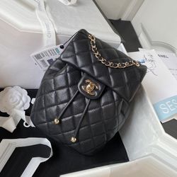 Chanel Night Backpack Bag