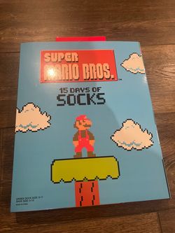 Mario socks nintendo
