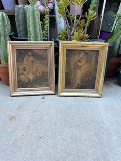 Vintage decor frame set 7 drs