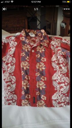 BOYS HAWAIIAN SHIRT: size 3T