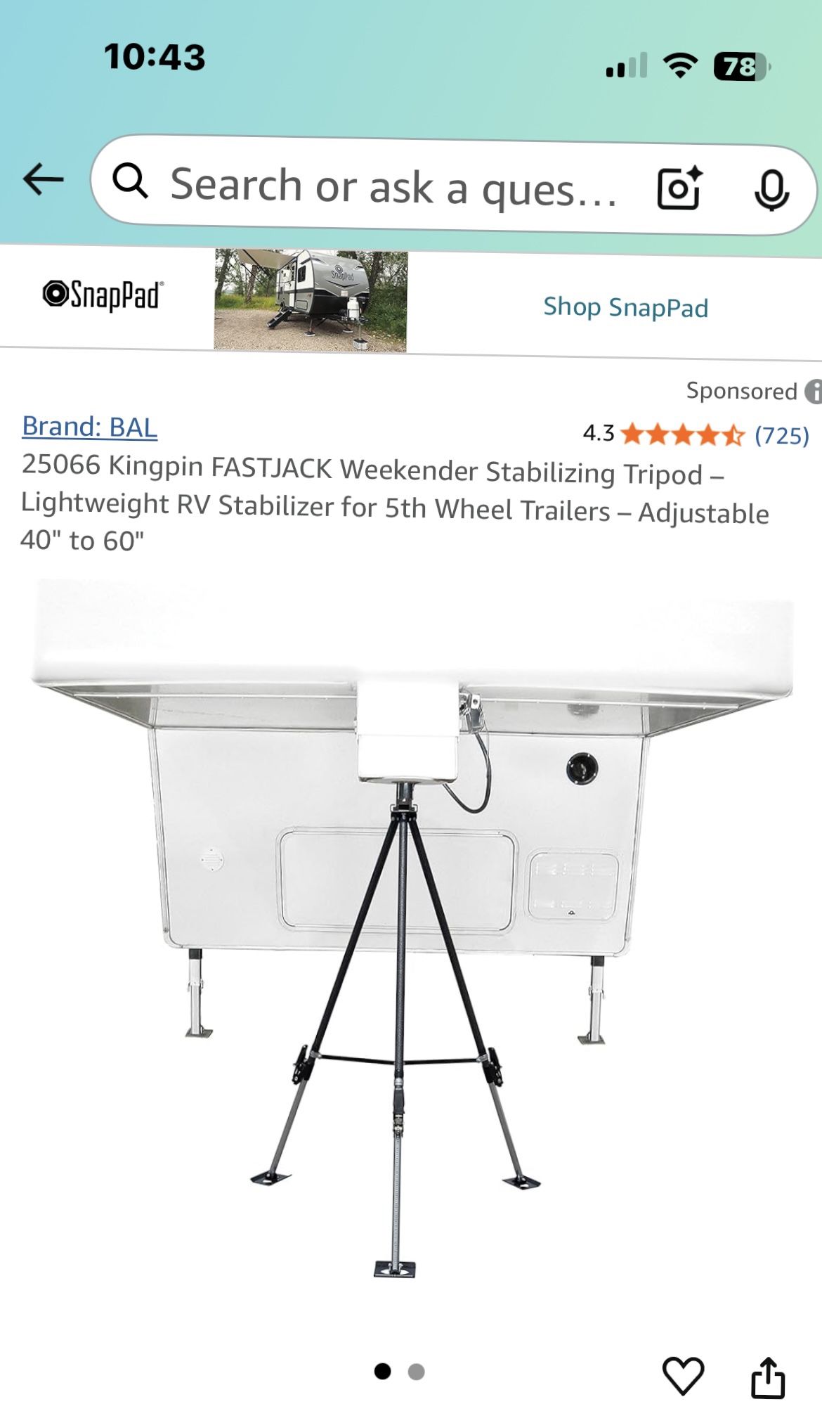 King Pin Stabilizer