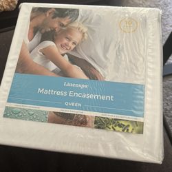 Title: Linenspa Queen Mattress Encasement (Sealed – New)