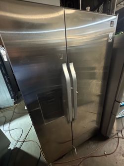 LG 42”Stainless Steel Side-by-Side Refrigerator