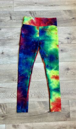 Honeycomb Tie-Dye Leggings