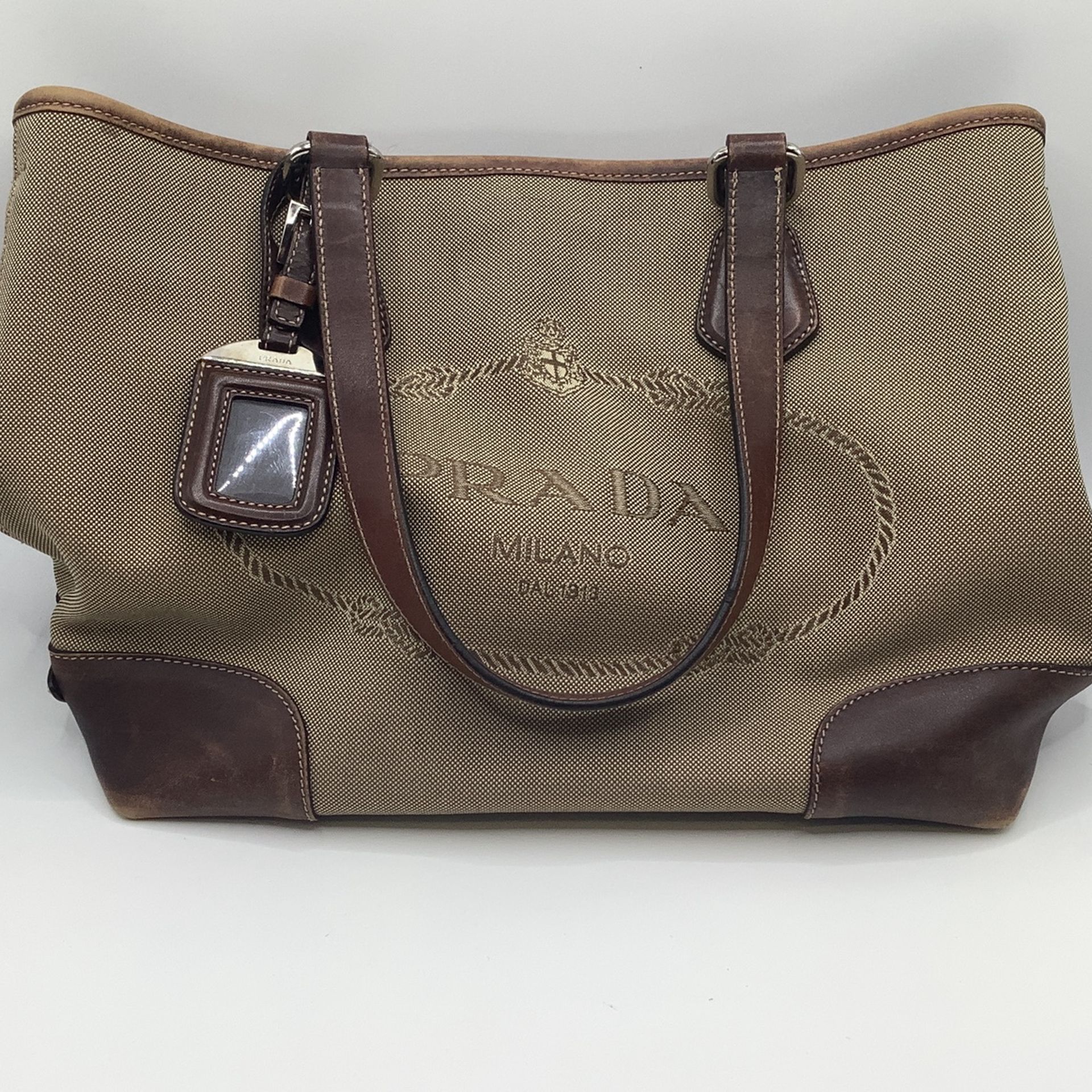 Prada Jacquard Bag- AUTHENTICATED