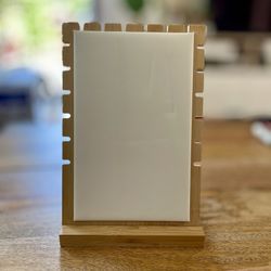 Bamboo Jewelry Tabletop Display, Set Of 2