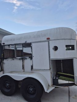 Bumper Horse Trailer
