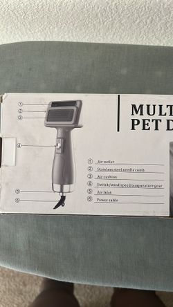 Multi- Function Pet Dryer Brush