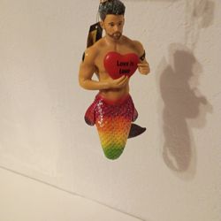 Rare Red December Merman