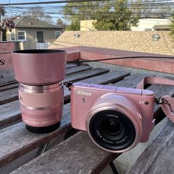 Vintage Nikon 1 S1 Camera With Extra Lens 
