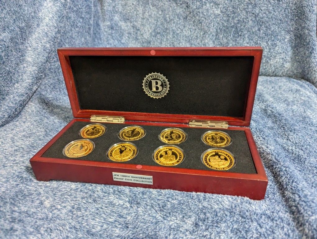 JFK 100th Anniversary Proof Coin Collection 