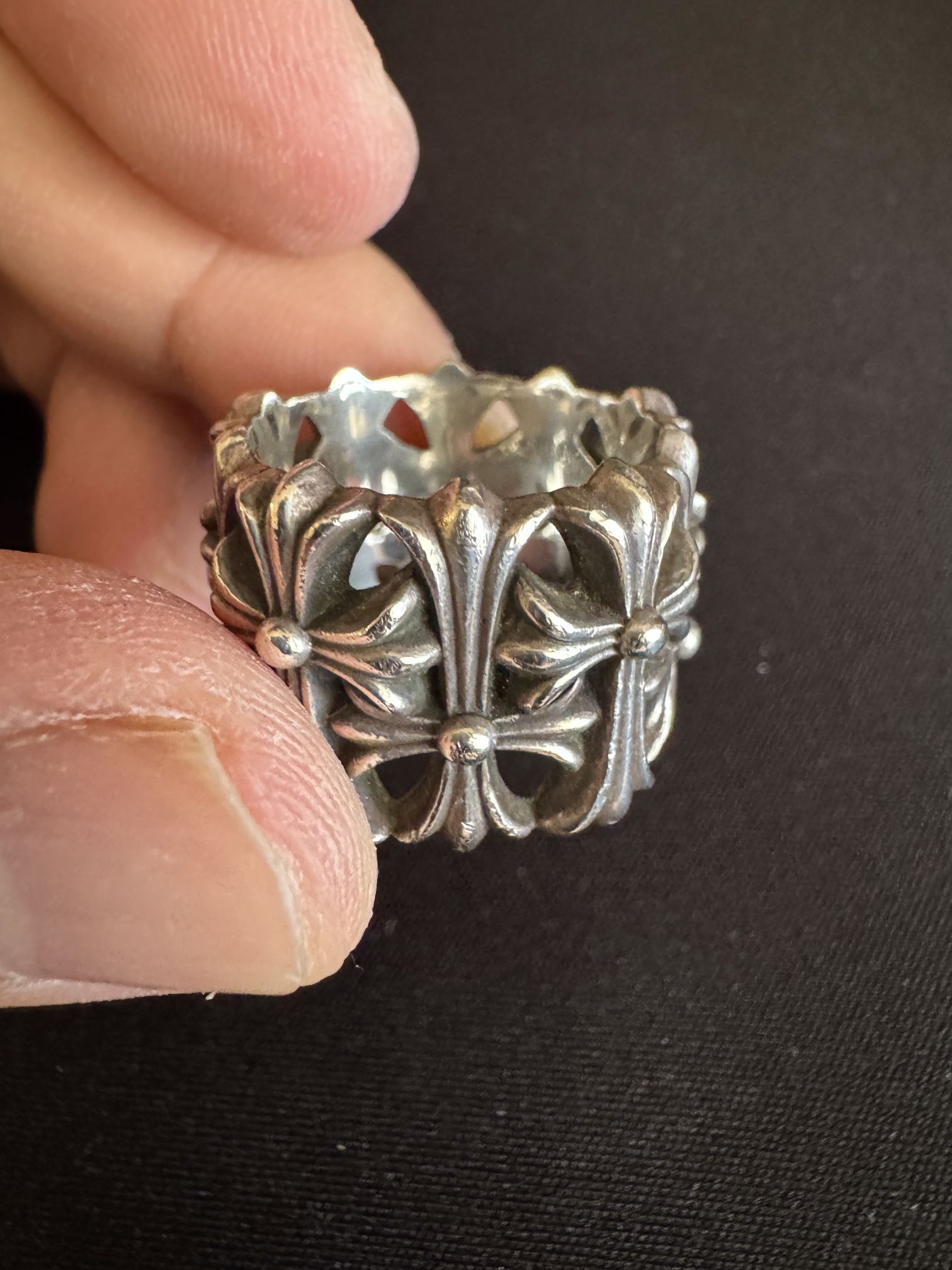 Chrome Hearts Cemetery Ring