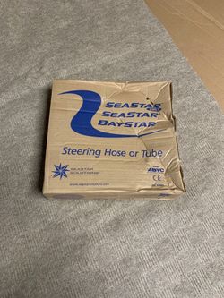 Sea star pro steering hose or tube 2 x 24 ft kit with fittings