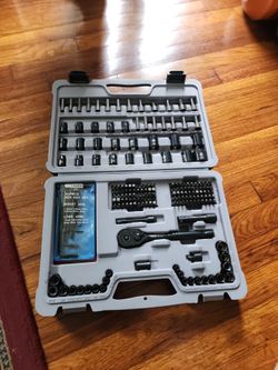 Tool kit stanley black chrome