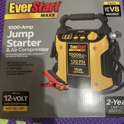 Jump Starter and Air Compressor 
