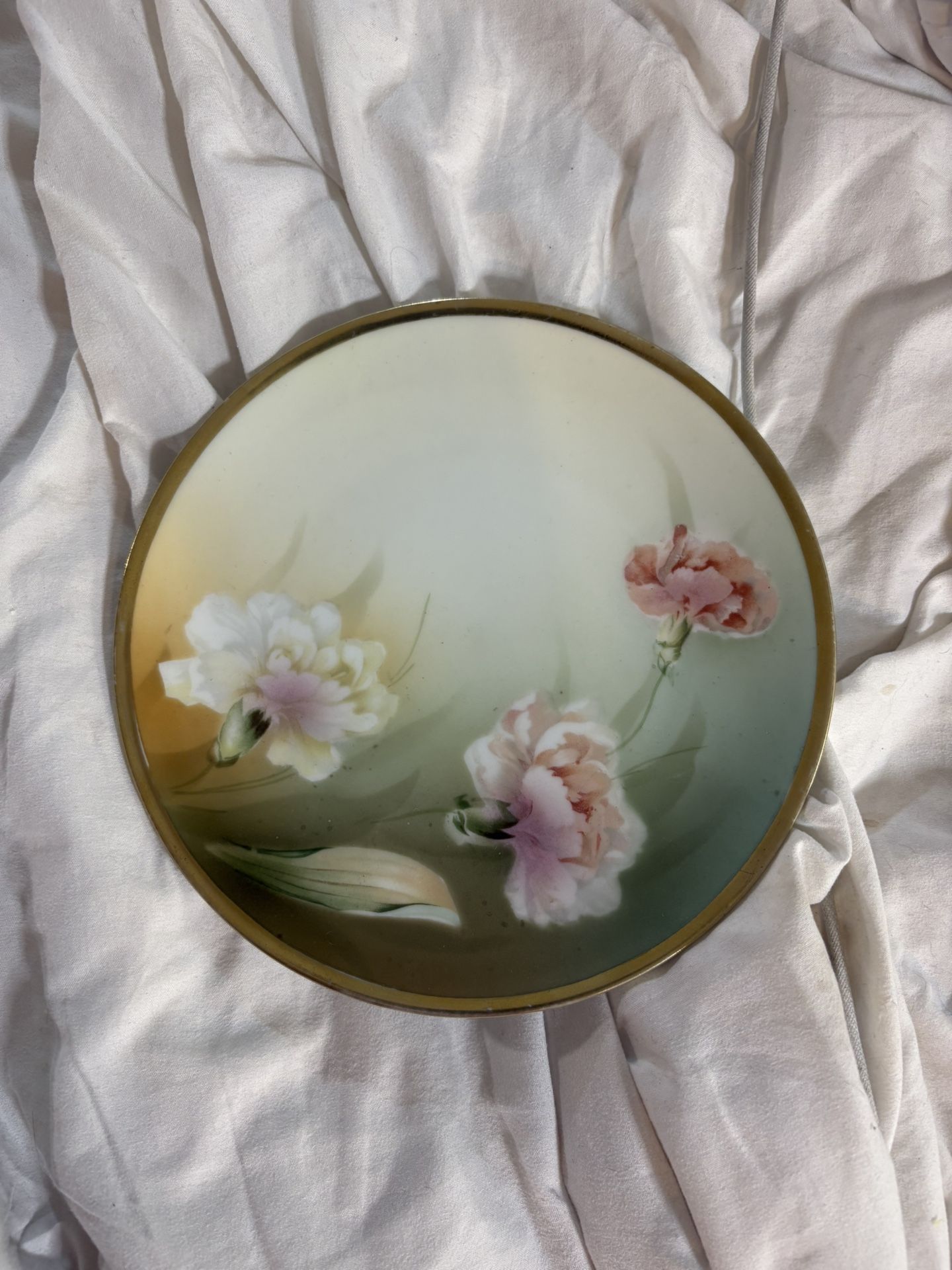 Vintage RAS Germany Porcelain Floral Plate – 7”