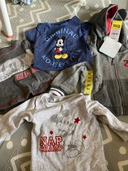 Mickey Mouse 6 month old set
