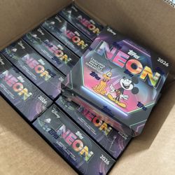 2026 Topps Disney Neon Mega Box (20 Boxes)