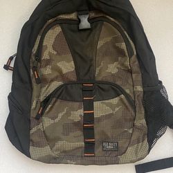 Old Navy Camouflage Backpack with Multiple Pockets