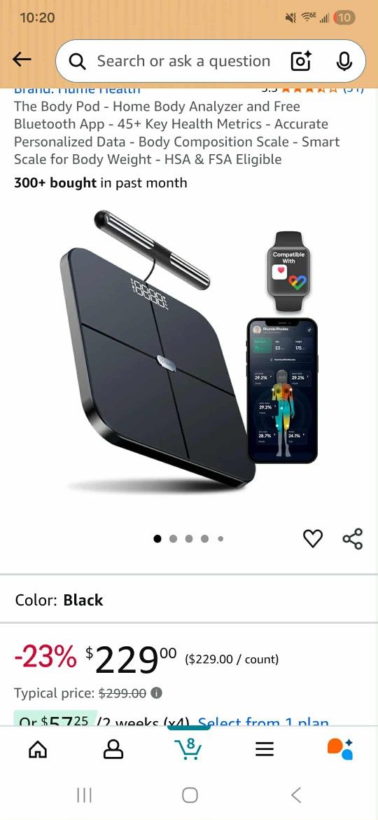 Smart Scale Analyzer