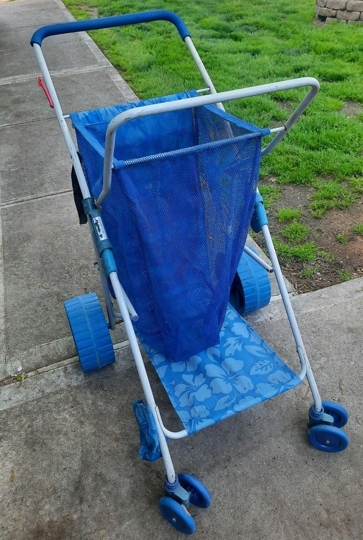 Wide Wheel Beach Cart
