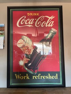 1940 Coca-Cola advertising poster featuring Sprite Boy
