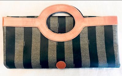 Vintage Fendi Pequin Tote-Accepting Respectable Offers 