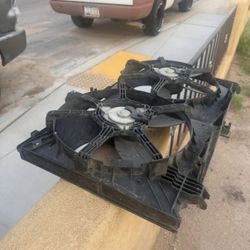 electric Dual cooling/radiator Fans