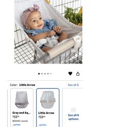 Baby shopping cart hammock