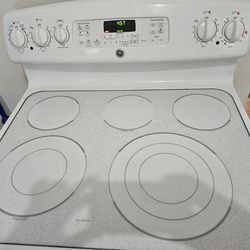GE electric range ceramic glass top stove