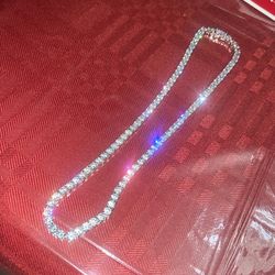 Moissanite Tennis Chain
