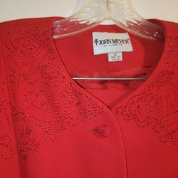 NEW Sz 10 John Meyer Skirt Jacket Set
