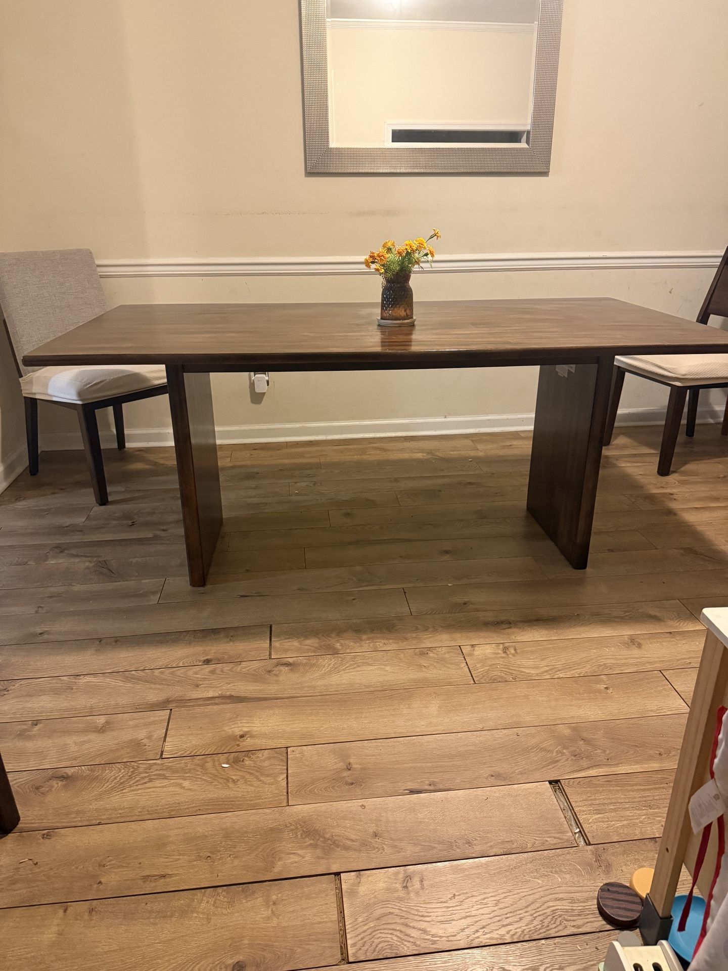 Solid Wood Table-72 Inches