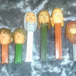 Lord Of The Rings; PEZ Collector's Set