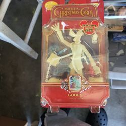 NEW Disney Mickey's Christmas Carol GOOFY as MARLEY’S GHOST Figure Memory Lane

