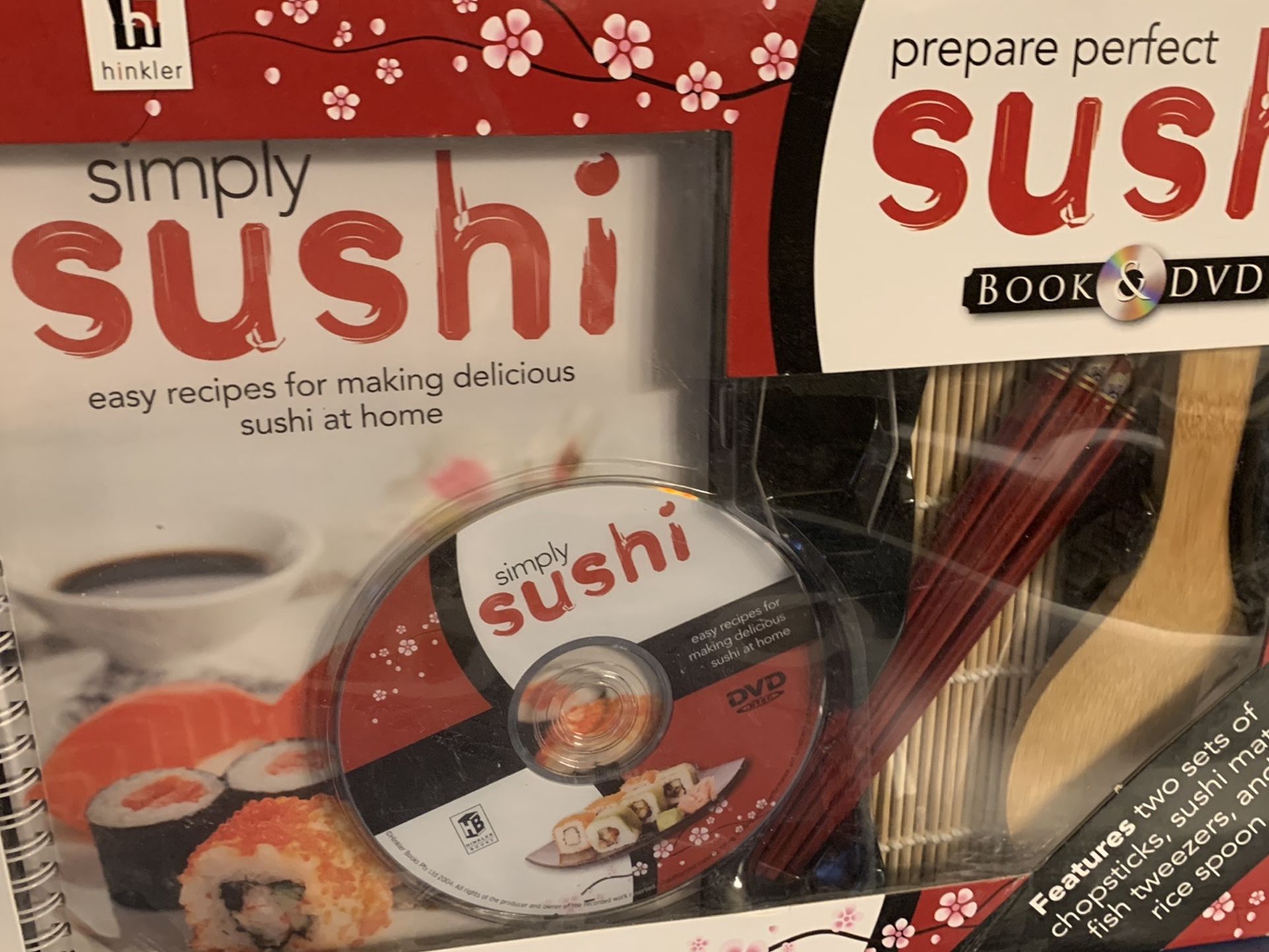 Prepare Perfect SUSHI Set Includes Book /DVD