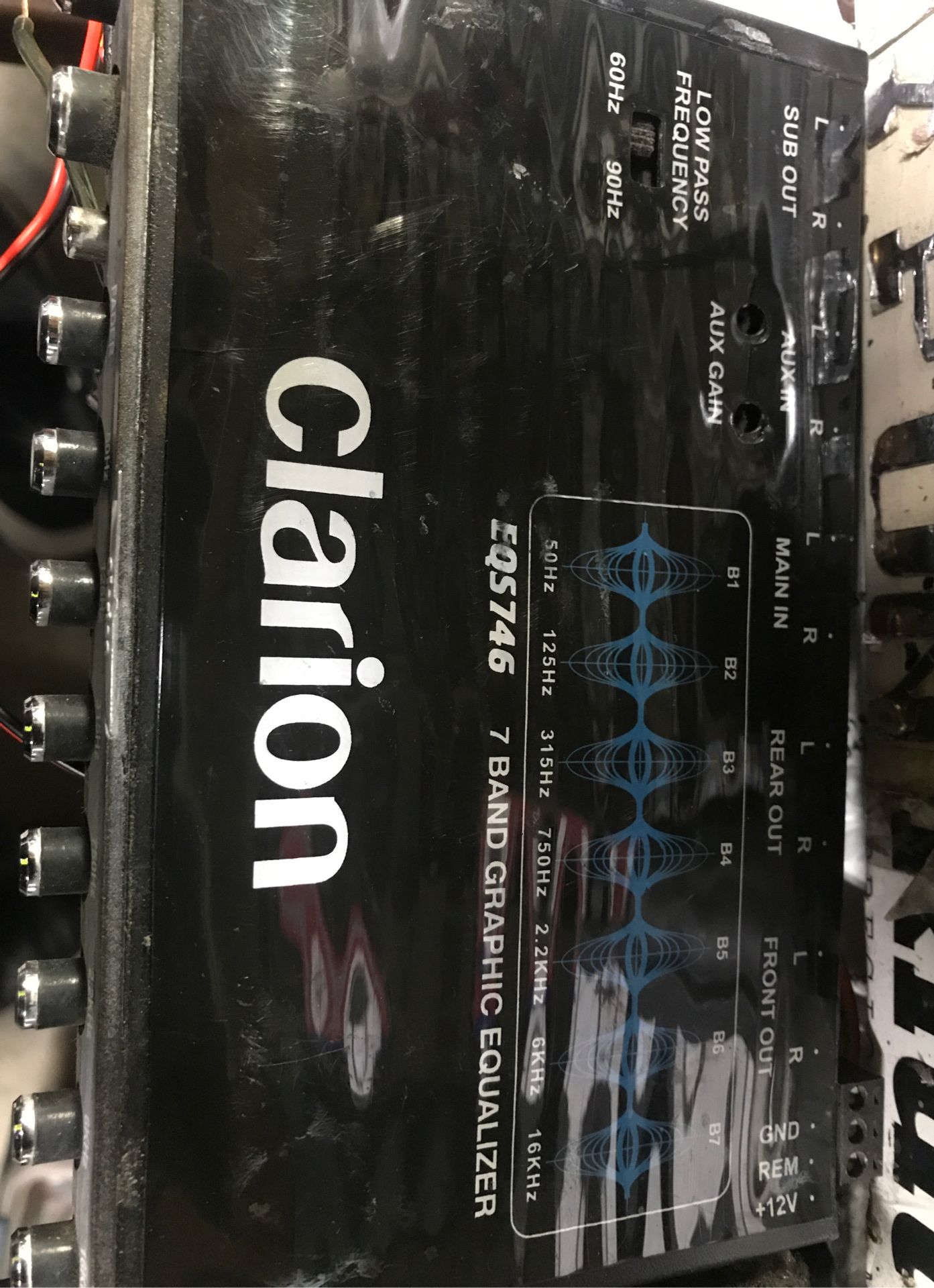 Clarion eqs746 equalizer