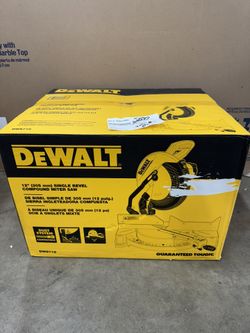 DEWALT 12-in 15-Amp Single Bevel Compound Corded Miter Saw