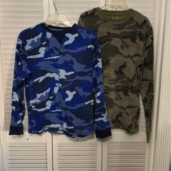 Camouflage Shirts $5 each 