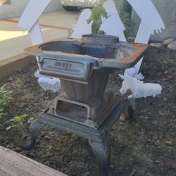 Antique Cast-iron Parlor Stove