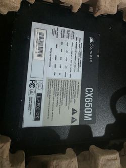 CX-M Series CX650M ATX 3.1 Cybenetics Bronze Semi-Modular PSU
