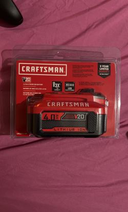 Craftsman 4.0ah 20v Battery 