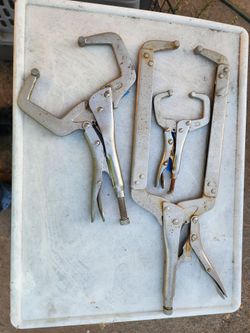 Locking C-Clamp Welding Clamps Set of 4