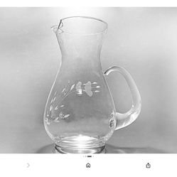 Large Princess house Pitcher