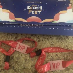 (1) Baja Beachfest VIP Ticket Weekend 1