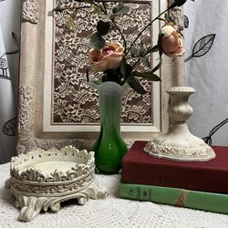Shabby Chic Candle Holders 