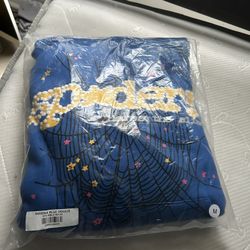Marina Blue Spider Hoodie