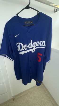 Nike Men's Los Angeles Dodgers Blue Freddie Freeman #5 Limited Jersey