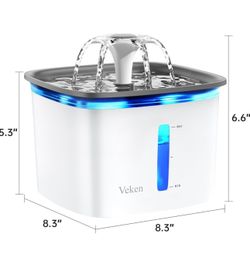 Pet Dog Cat Water Fountain 